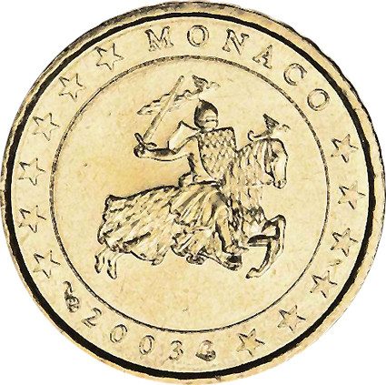 Monaco 10 Cent 2003