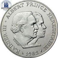 Monaco 100 Francs 1982 bfr. Fürst Rainier und Kronprinz Albert