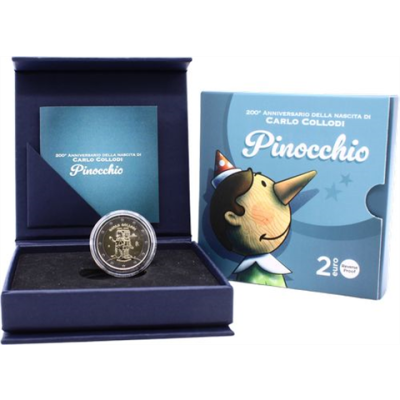 Italien-2-Euro-2026-Reverse-Proof-Pinocchio-Etui