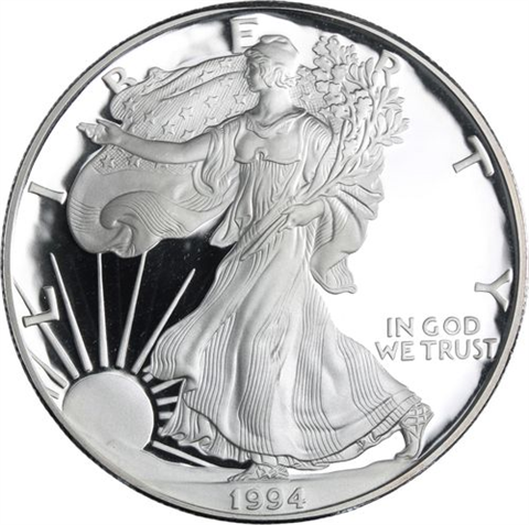 USA-1 Dollar-1994-AGpp-Silver Eagle-RS