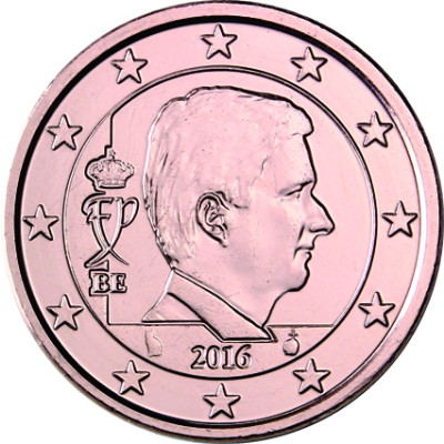 Euro Cent Muenze aus Belgien Jahrgang 2016 Philippe