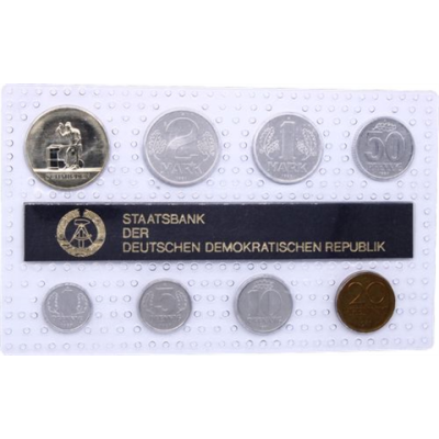 DDR-3,86 Mark-1987-Stgl-Schmieden-Minisatz-RS