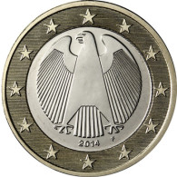 Deutschland 1 Euro- 2014  Kursmünze Adler 