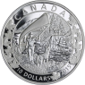 Kanada-10 Dollar-2015-AGpp-Wonderous West-RS