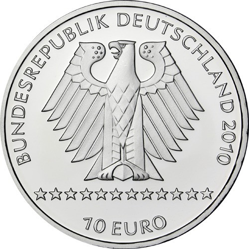 Gedenkmünze 10 Euro 2010 PP FIS Alpine Ski WM 