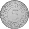 5 DM-Münzen aus 625er Silber ab 1951 J.387 Silberadler Heiermann 