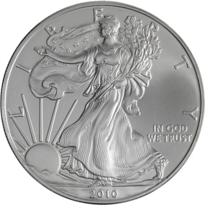 USA-1 Dollar-2010-AGstgl-Silver Eagle-RS