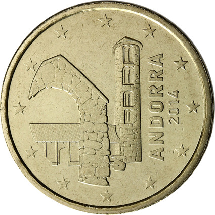 Andorra 50 Cent 2014 bfr.