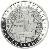 Deutschland 10 DM Silber 2001 PP Bundesverfassungsgericht komplett Mzz. A bis J