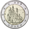 Deutschland-2-Euro-2012-Schloss-Neuschwanstein-F