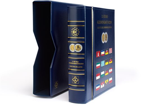 367371 -vista-muenzalbum-fuer-2-euro-gedenkmuenzen-deutsche-bundeslaender-inkl-schutzkassette