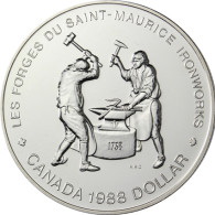 Kanada 1 Dollar 1988 Eisenschmiede
