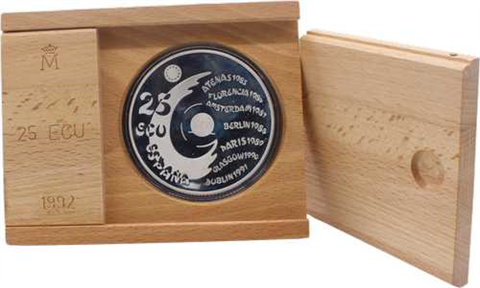 Spanien-25 Ecus-1992-AG-Madrid-RS