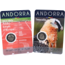 Andorra-2x2 Euro-2025-Stgl-Staaten Bartgeier-Set-Coincards