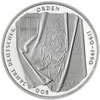 Deutschland 10 DM Silber 1990 Stgl. 800 Jahre Deutscher Orden