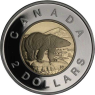 Kanada-2 Dollar-1996-PP-Eisbär Kursmünze-RS