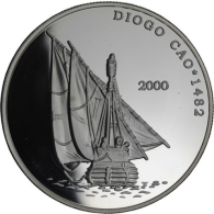 Kongo-10 Francs-2000-AGpp-Diogo Cao-RS