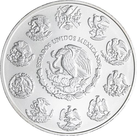 Mexiko-35x1Onza-1990-2024-AGstgl-Siegesgöttin-Kassette