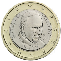 Euro-Kursmünzen Vatikan 1 Euro 2015 Stgl. Papst  Franziskus