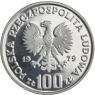 Polen-100 Zlotych-1979-AGpp-Ludwik Zamenhof-VS