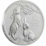 Australien-1Dollar2023-AgStgl-Lunar-Hase-RS1