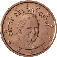 Vatikan Kursmünzen 2 Cent 2008 mit dem Motiv von Papst Benedikt XVI.