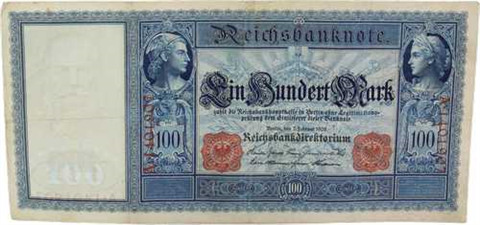 RO.35-100Mark-7.2.1908-gebraucht-RS