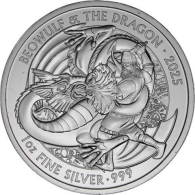 Großbritannien-2 Pfund-2025-AGstgl-Beowulf und Dragon-RS