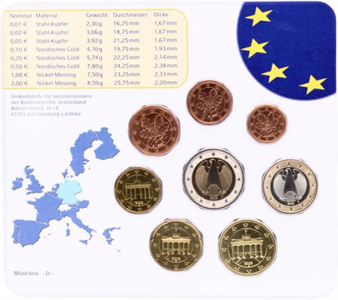 Deutschland-3,88 Euro-2002-Stgl-Kurs-MzzD-RS