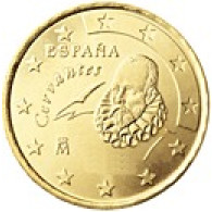 Spanien 10 Cent 2002 bfr. Miguel de Cervantes