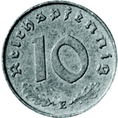 J.371 - 10 Reichspfenning 1940 - 1945