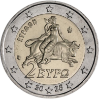 Griechenland-2-euro-2026-stgl-Europa-auf-dem-Stier-RS
