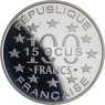 Frankreich-100Francs-1993-AGpp-BrandenburgerTor-VS
