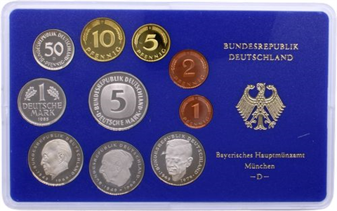 Deutschland-12,68 DM-1985-PP-Kurs-Blister-MzzD-RS