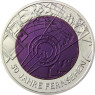 25 Euro Fernsehen Silber-Niob Münze Österreich 2005