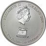 Silbermünzen Tokelau 5 Dollars Wappen 