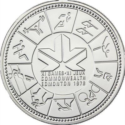 Kanada1Dollar1978EdmontonSpiele