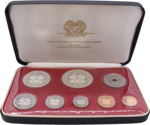 Guinea-16,38 Kinas-1975-PP-KMS-Etui