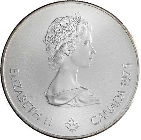 Kanada-14x10+14x5 Dollar-1973-1976-AGstgl-Olymp Montreal 76-Etui