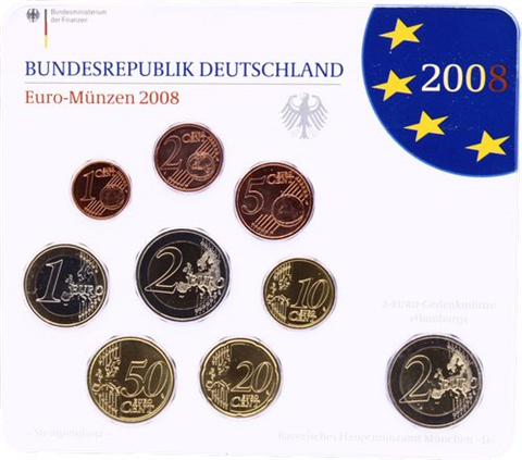 Deutschland-5,88 Euro-2008-Stgl-Kurs-MzzD-RS