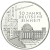 Deutschland 10 DM Silber 2000 Stgl. 10 Jahre Deutsche Einheit I