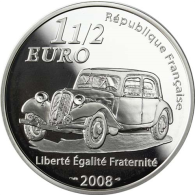 Frankreich-1,5-Euro-2008-PP-Andre-Citroen-II