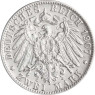 Kaiserreich Sachsen - J. 134  Sachsen 2 Mark 1905-1914  Fried. August III. 