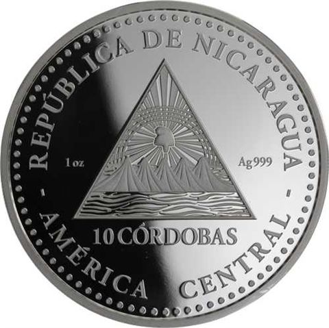 Nicaragua-10 Cordobas-2019-AGpp-Alexander Humboldt-RS