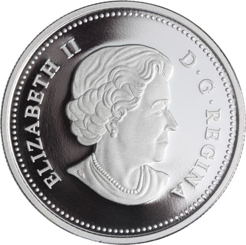 Kanada-20 Dollar-2012-AGpp-Maple Leaf Crystel Raindrop-Orange-RS