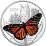 Kanada 50 Cent 2005 PP Monarchfalter-I