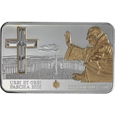 Cook Islands- 5 Dollar-2006-AGpp-Urbi et Orbi Ostersegen-RS