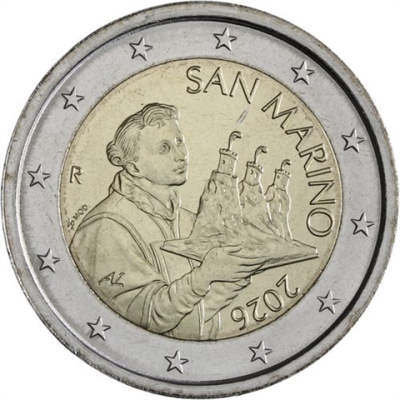 San Marino- 2 Euro-2026-bfr-Kursmünze-RS