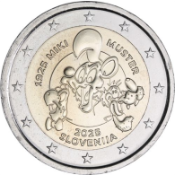 Slowenien-2 Euro-2025-bfr-Miki Muster-RS