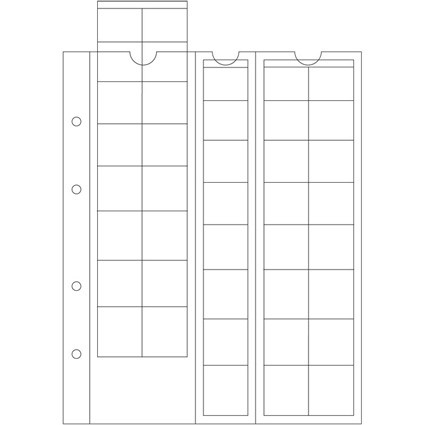 308740 - Münzhüllen OPTIMA Euro 